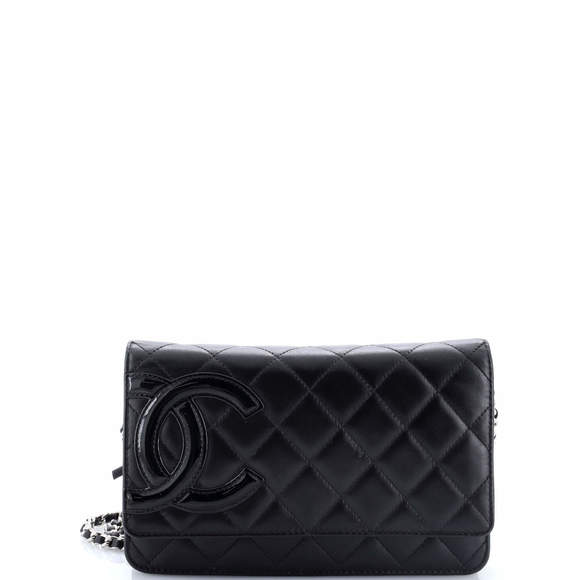 Chanel Cambon Wallet on Chain Quilted Leather - Picture 1 of 6